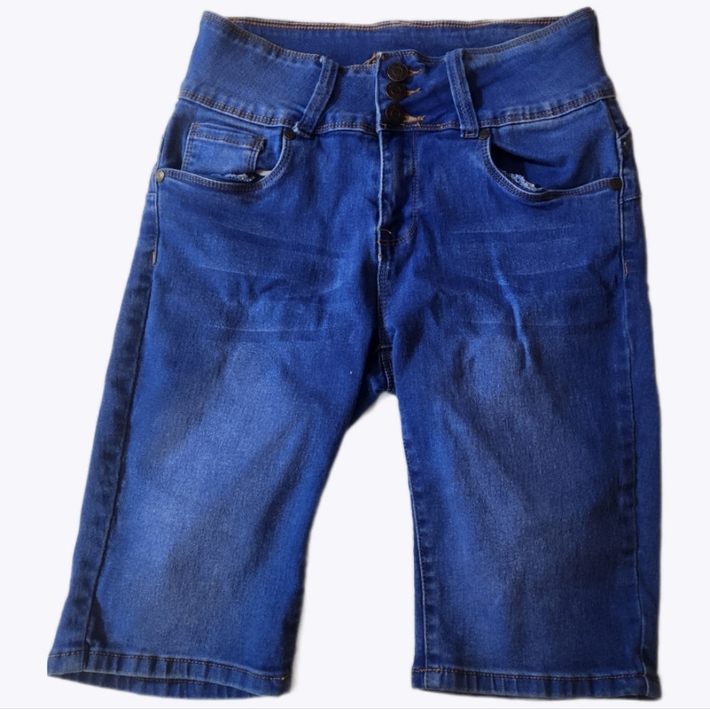 Blue‎ Denim Shorts